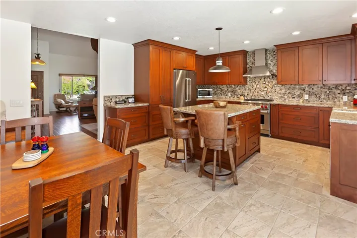 Casual dining in your spacious remodeled kitchen