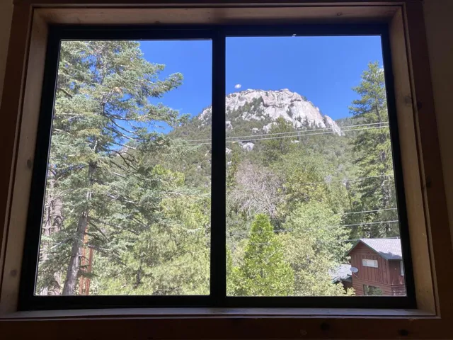 view from kitchen