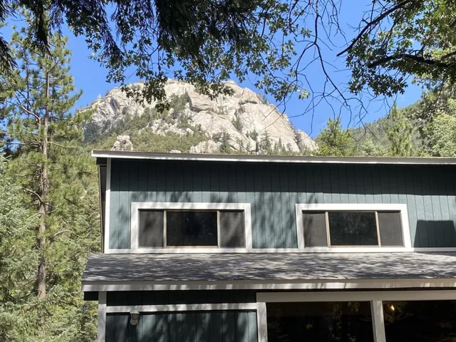 rear of home showing view