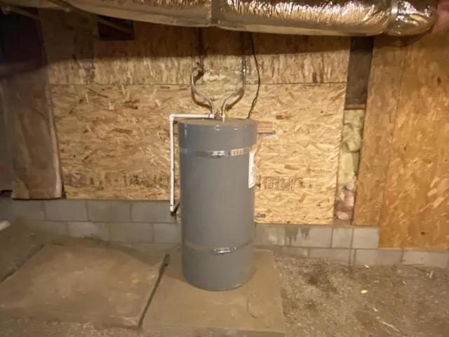 new 50 gallon water heater