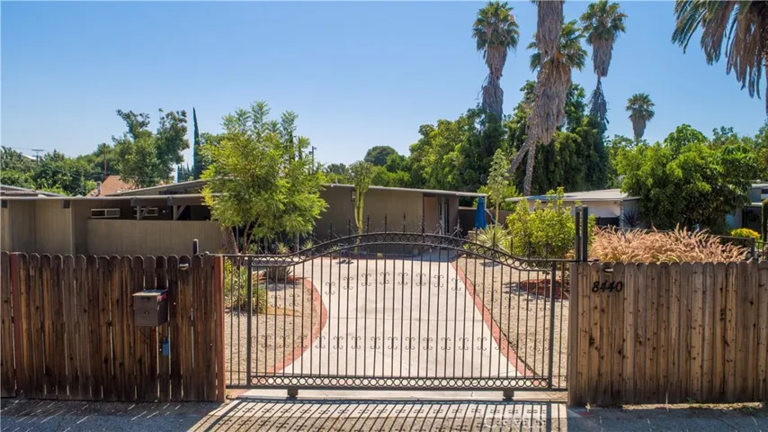 Electric Gate Entrance to the Property