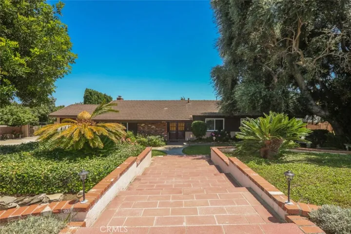 Front entrance to this lovely home