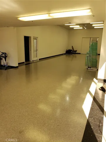 Showroom from front door with access to shop/warehouse