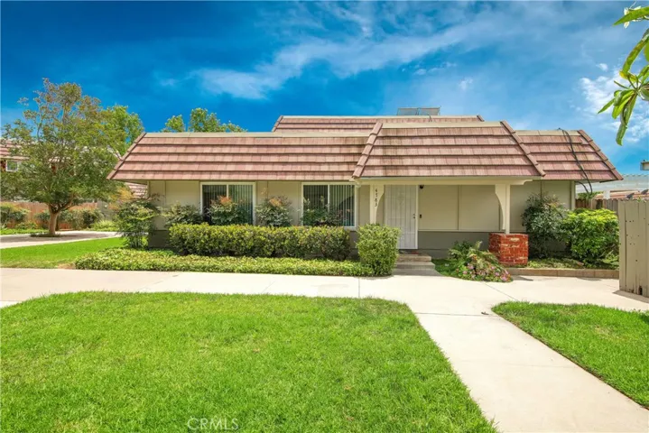 Excellent interior location! Single story. End unit.