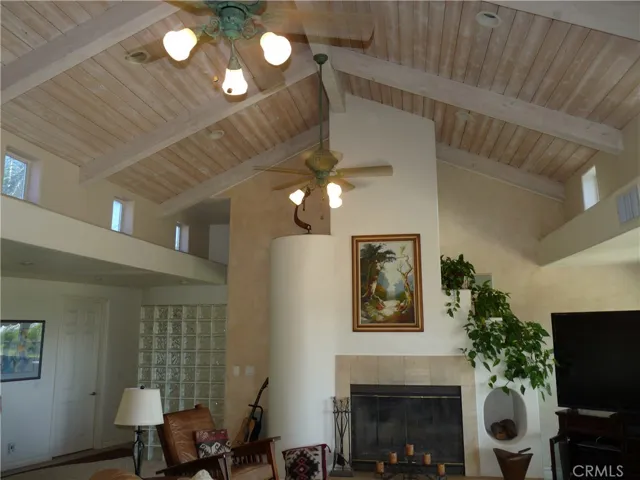 Wonderful beamed ceilings and clerestory windows
