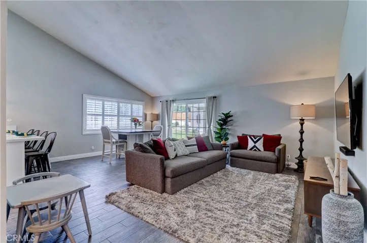 Open floor plan in main living area...but don't miss the second family room!