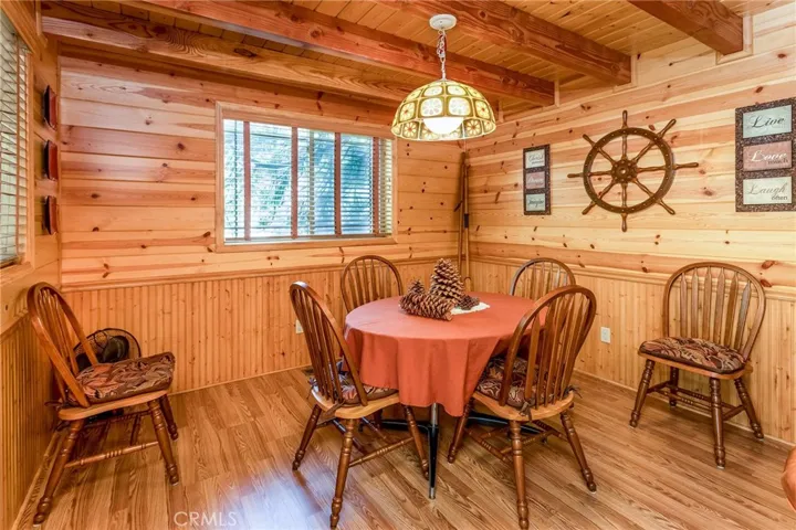 Dining area.