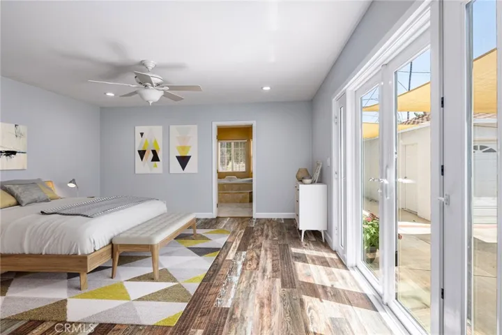 Primary Bedroom with en suite bathroom *Virtually Staged*