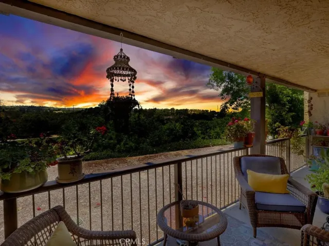 We shot in the daytime, so this is a blend of a nighttime view and daytime photo, but the views are this spectacular from here.