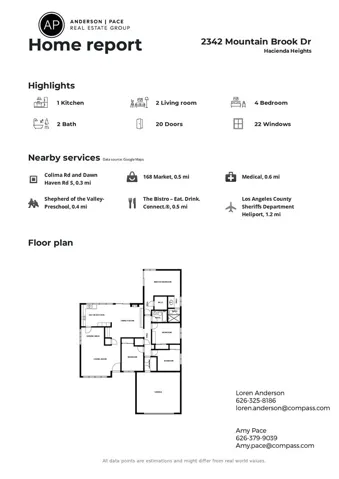 2342 Mountain Brook Drive, Hacienda Heights, California 91745