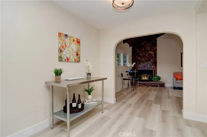 Plenty of room to expand kitchen with more cabinetry or counter space.