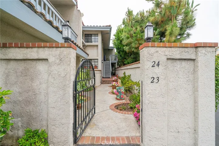 Private courtyard entry to your oasis