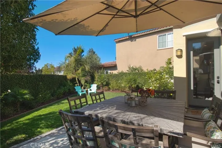 Back patio