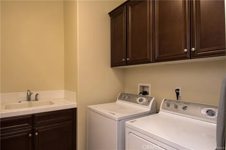 Laundry room on first level