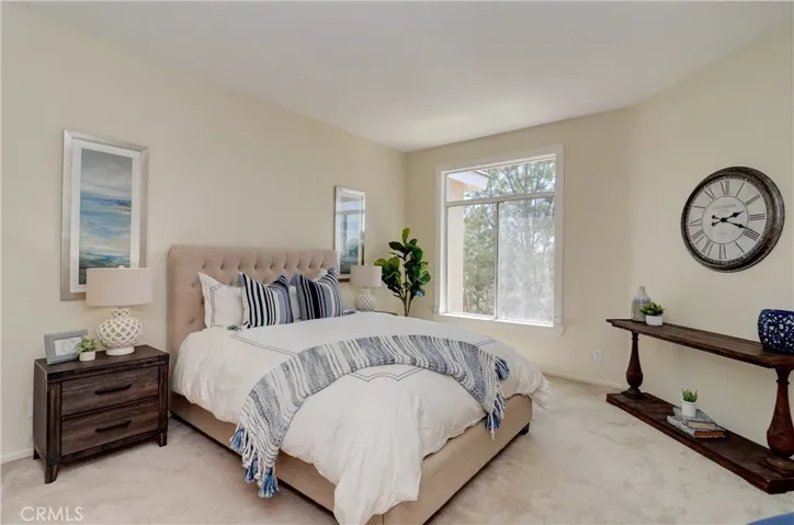 Private master suite is a wonderful space in which to end a long day...beautiful view too!