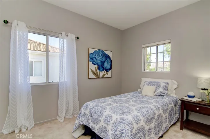 Both kids/guest rooms are large and offer plenty of closet space.
