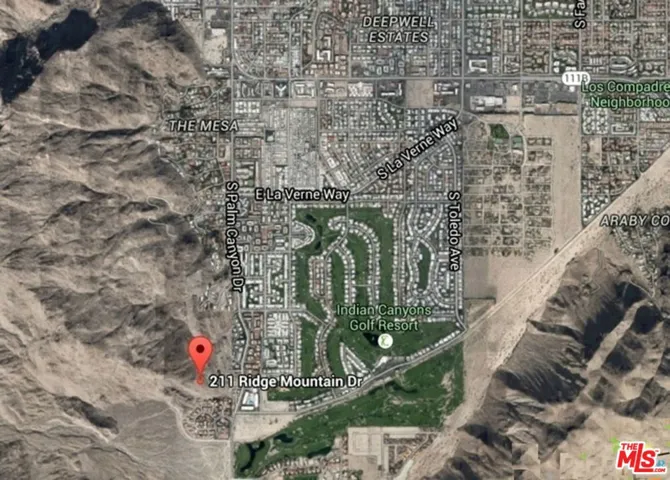 211 Ridge Mountain Drive, Palm Springs, California 92264