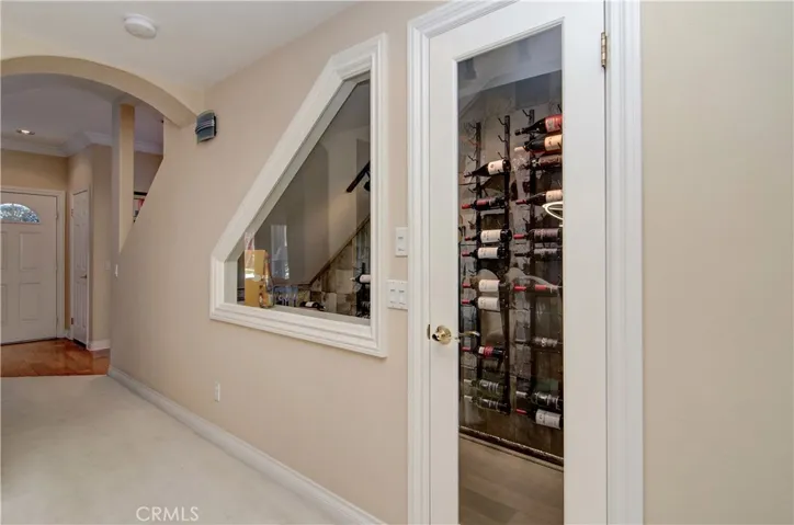 Incredible wine cellar is custom, custom, custom...