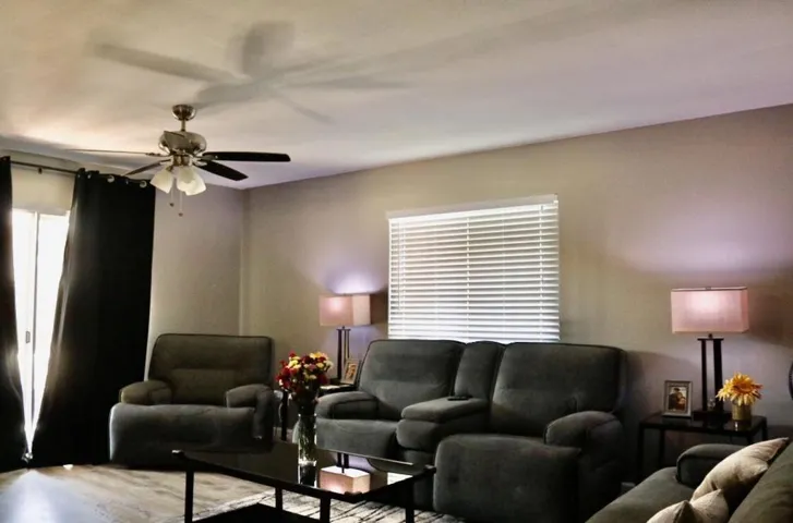 entry living room