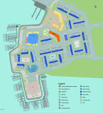 Portside Ventura Harbor_Vector Site Map