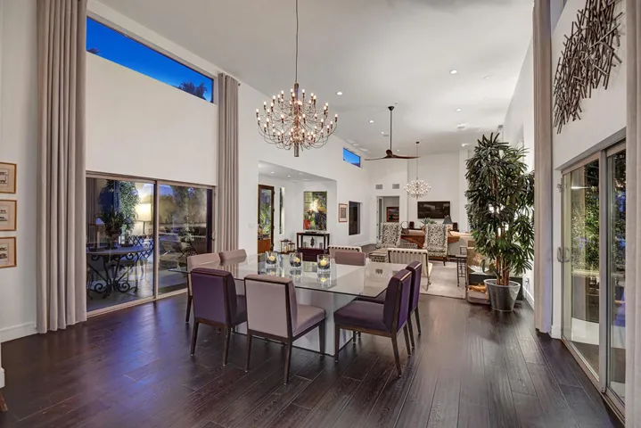 DINING ROOM TO LIVING ROOM NIGHT MLS