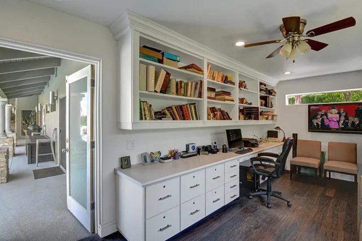 OFFICE OUT TO BACK COVERED PATIO MLS