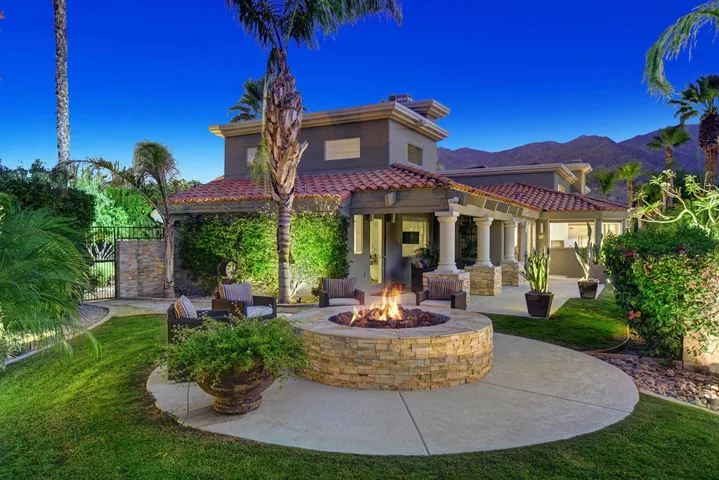 MASTER BEDROOM FIRE PIT PATIO TO HOUSE N