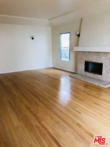Fireplace in living room