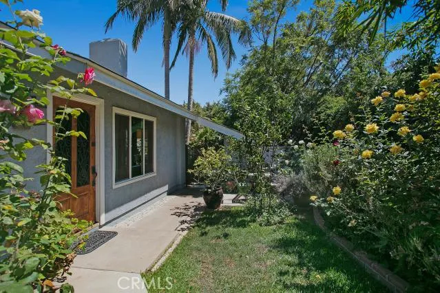 Looking to street from front door