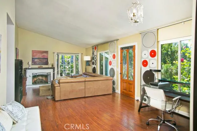 Looking from kitchen entry