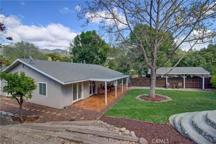 Double lot with huge yard