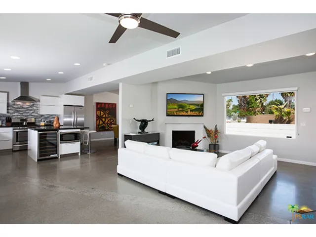 Living Room to Kitchen and Dining