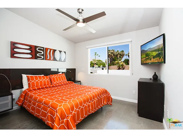The Orange Guest Bedroom
