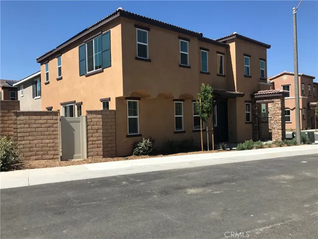 House on corner of Indigo Place and Azure St.