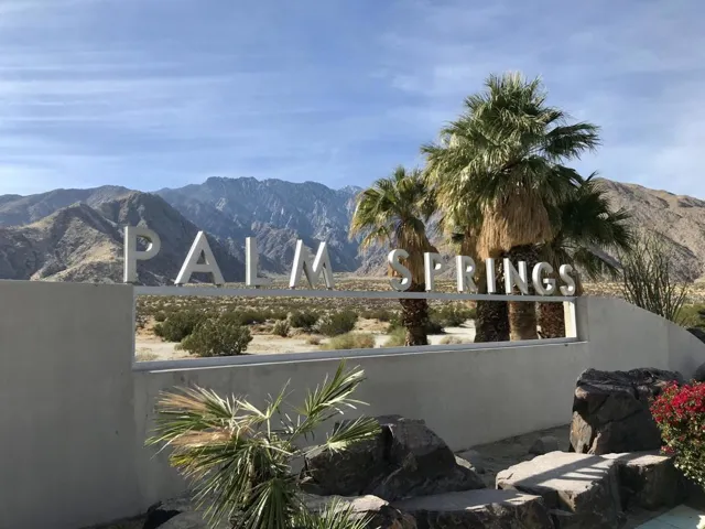 Palm Springs Monument Sign. IMG_4379