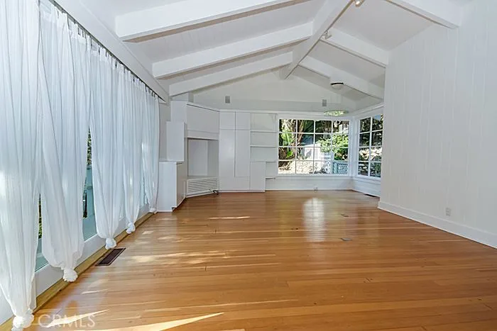 This is the family room.  Note the abundance of natural light!