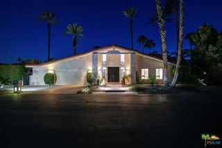 Front of the house night