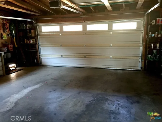 2 car garage with storage!