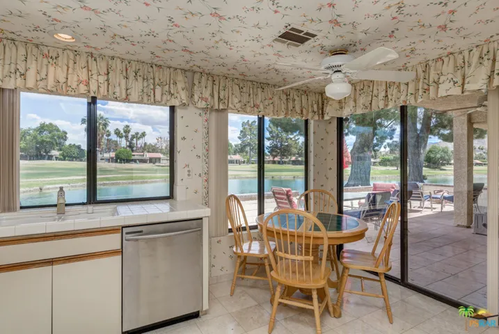 easy access to barbeque patio