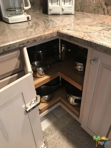 lazy susan cabinet
