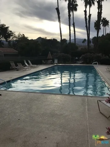 community pool area