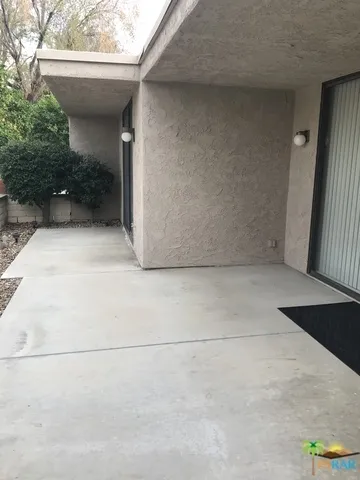 expanded back patio