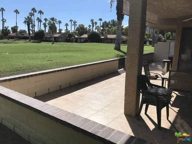 View from patios