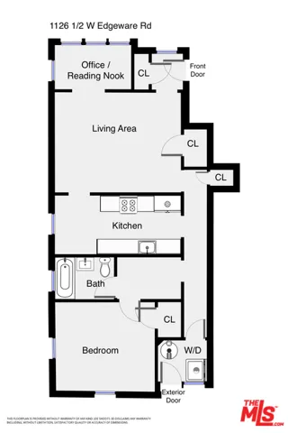 1126 W Edgeware Road 1/2, Los Angeles, California 90026