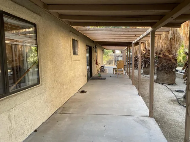 17505 Semi covered patio