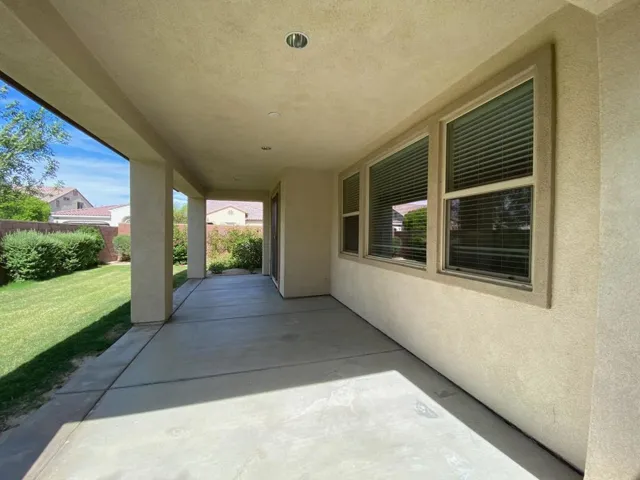 Covered Rear Patio