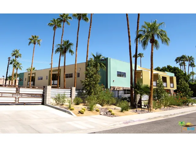 front of building/ parking gate
