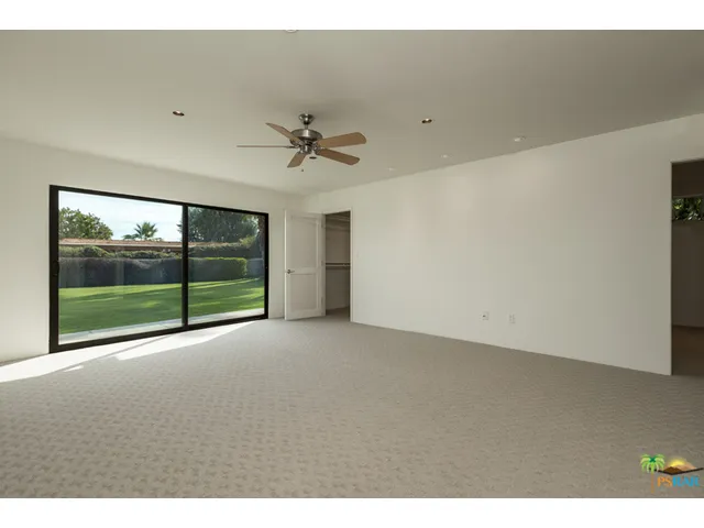 Master Suite:  Two closets, new carpetin