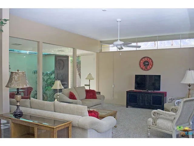 Living Room, looking at atrium