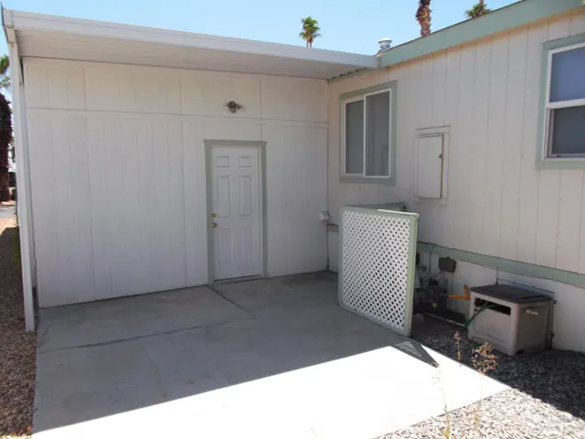Rear Patio